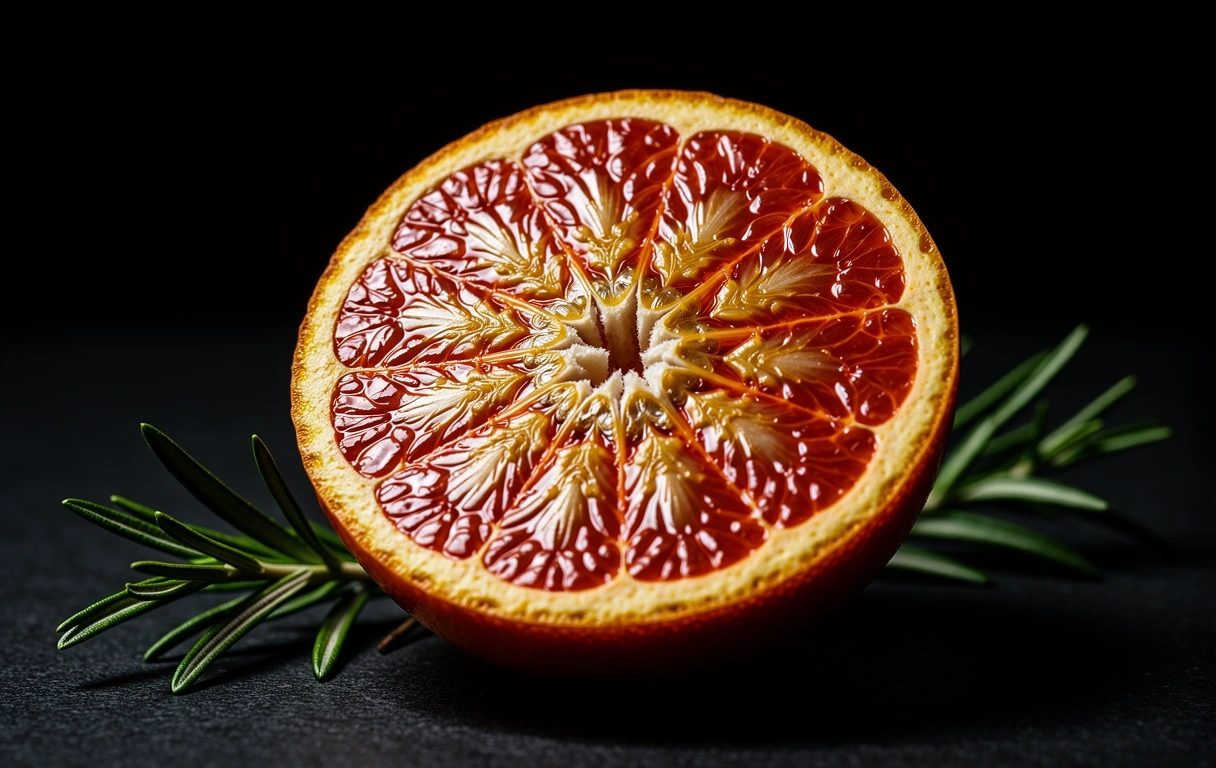 Texturas botánicas de fruta fresca